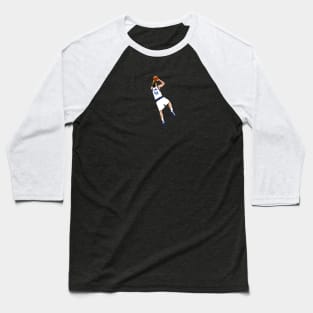 Dirk Nowitzki Pixel Fadeaway Baseball T-Shirt